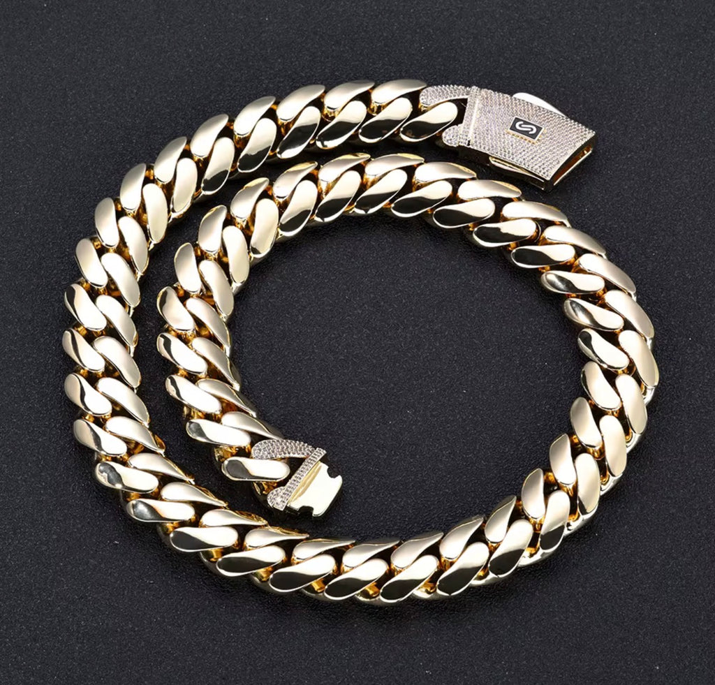 Monaco chain , 20mm, 22 inch