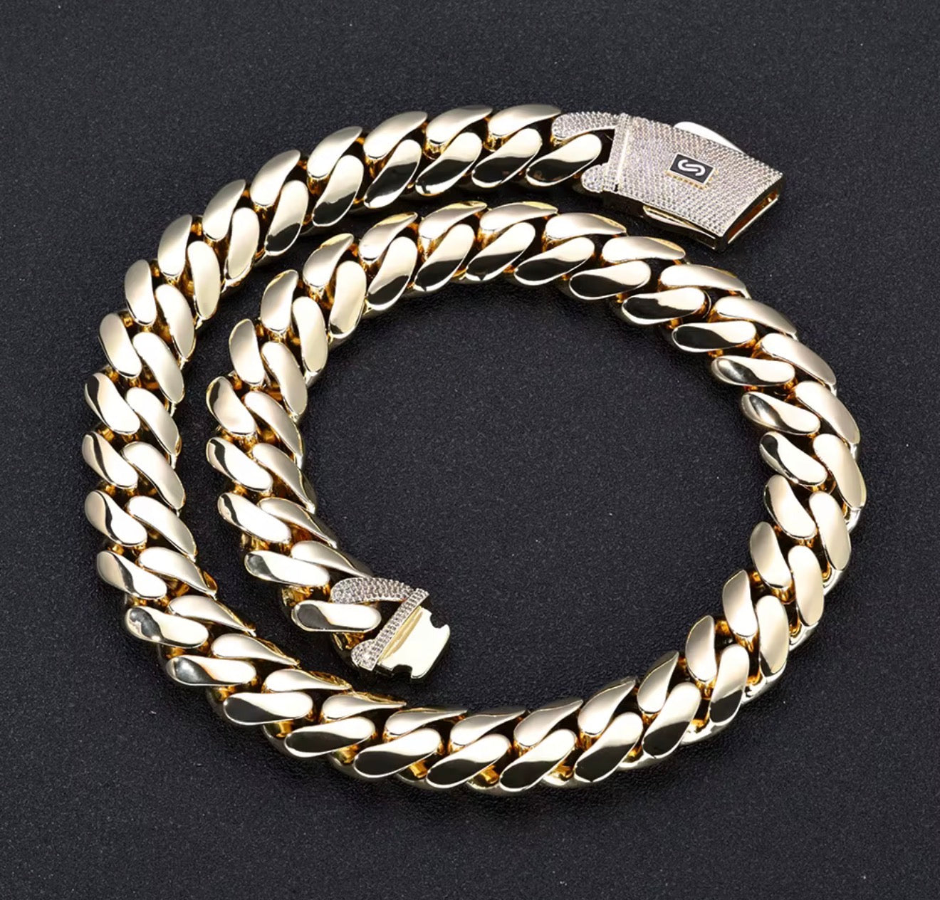 Monaco chain , 20mm, 22 inch