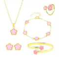 Clover Flower Five Piece Set