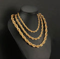 Rope chain 18k