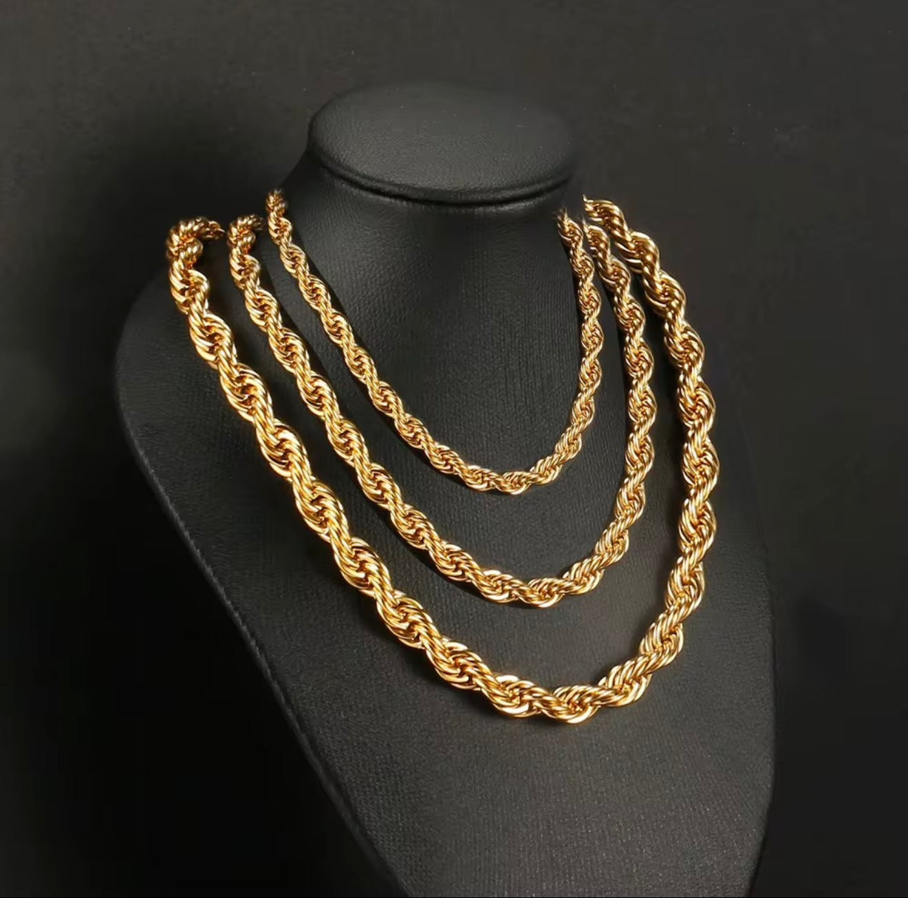 Rope chain 18k