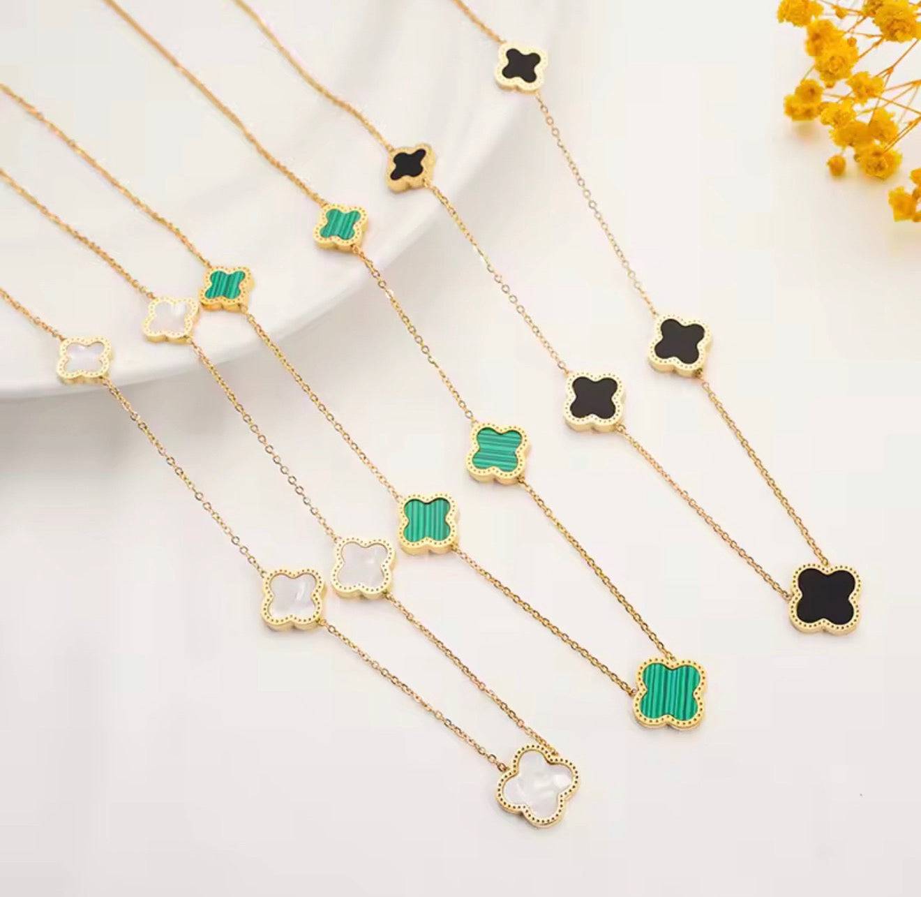 Four Leaf Clover Necklace