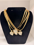 Snake Cuban link 16” 18k