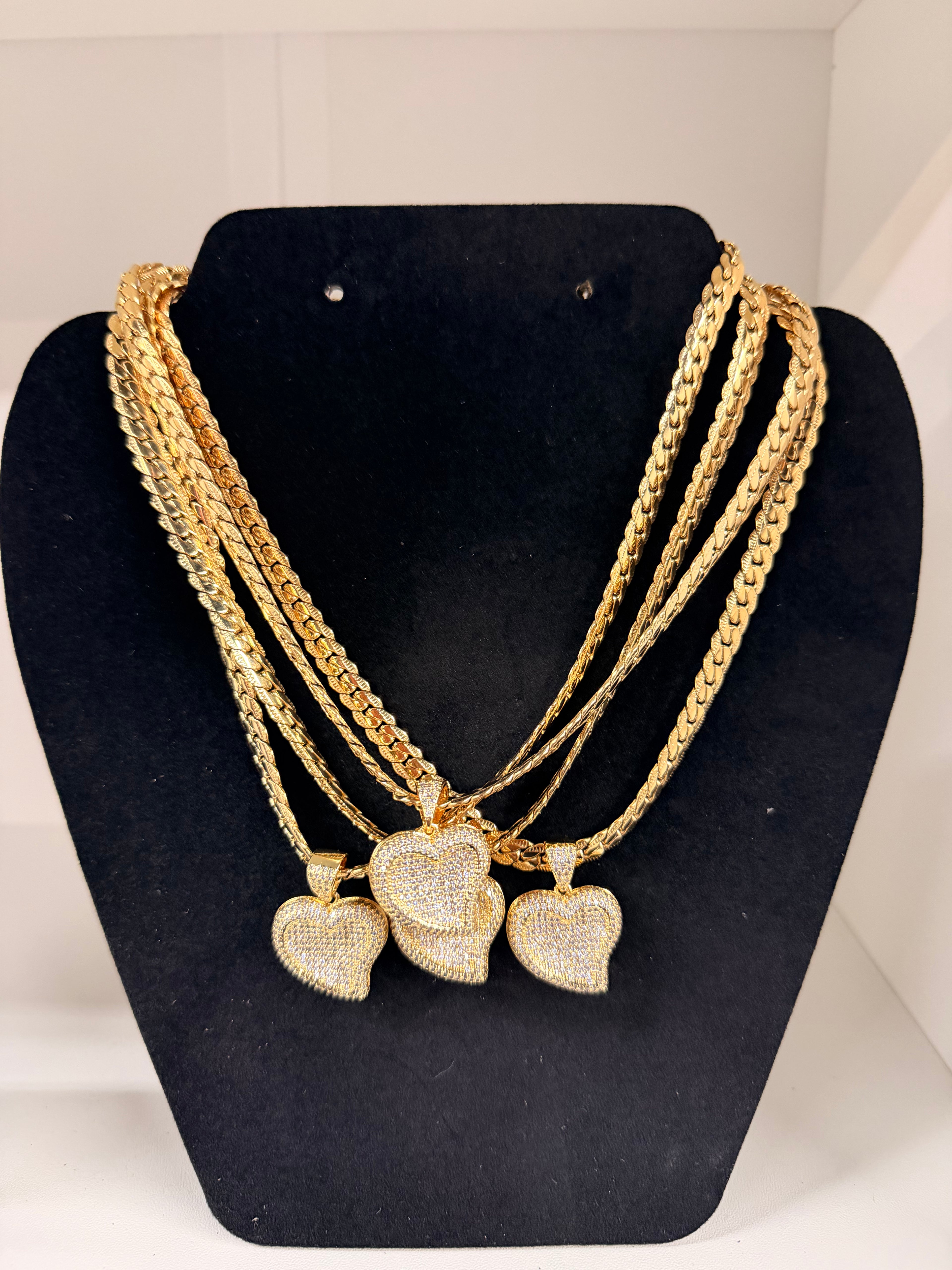 Snake Cuban link 16” 18k